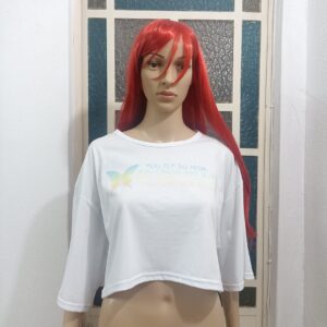 Crop Top Manga Corta